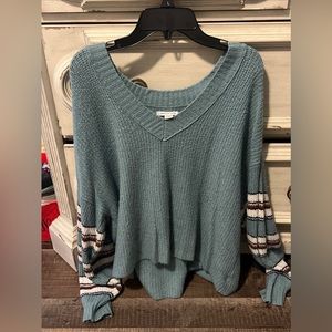 Blue American eagle sweater